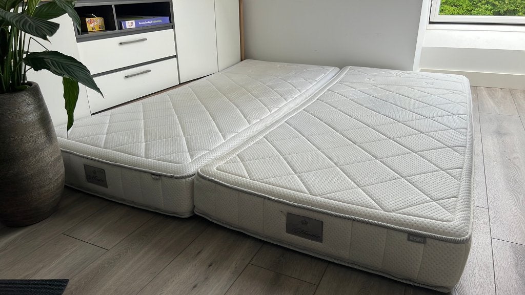 Twee (2) Auping Matrassen 210x90, Huis en Inrichting, Slaapkamer | Matrassen en Bedbodems, Ophalen, 90 cm, Eenpersoons, 210 cm
