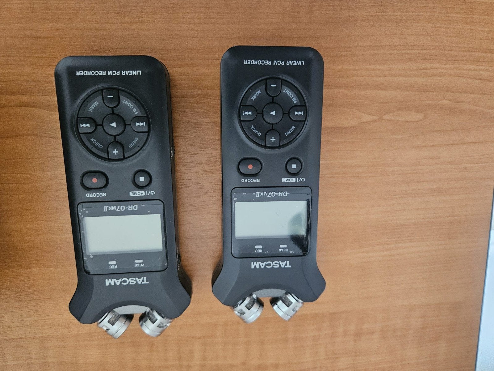 Tascam DR-07MK2 (2X), Ophalen, Overige typen