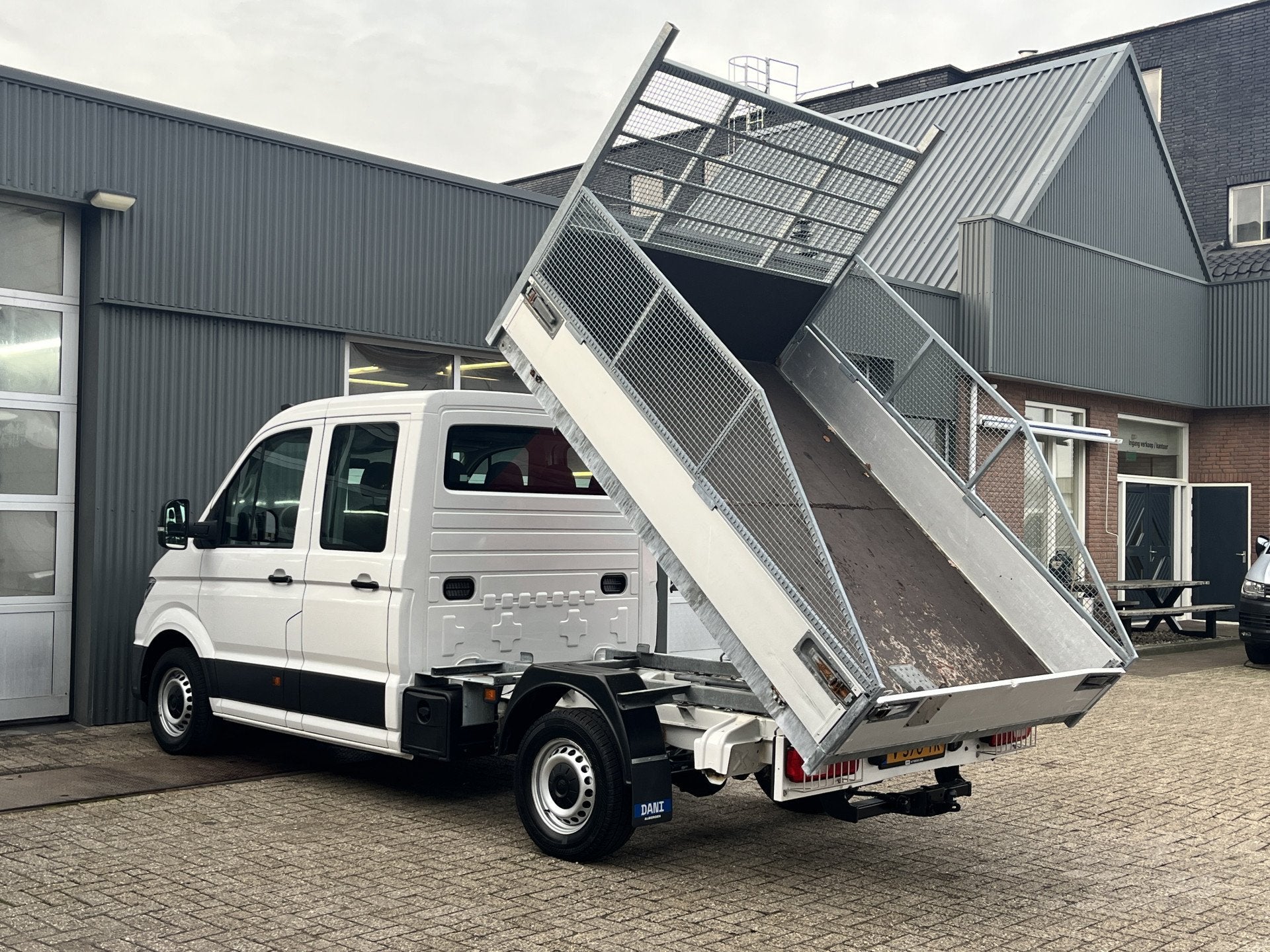 Volkswagen Crafter 35 2.0 TDI DC 140pk Kipper Openlaadbak Ai, Auto's, Stof, Gebruikt, 4 cilinders, Volkswagen