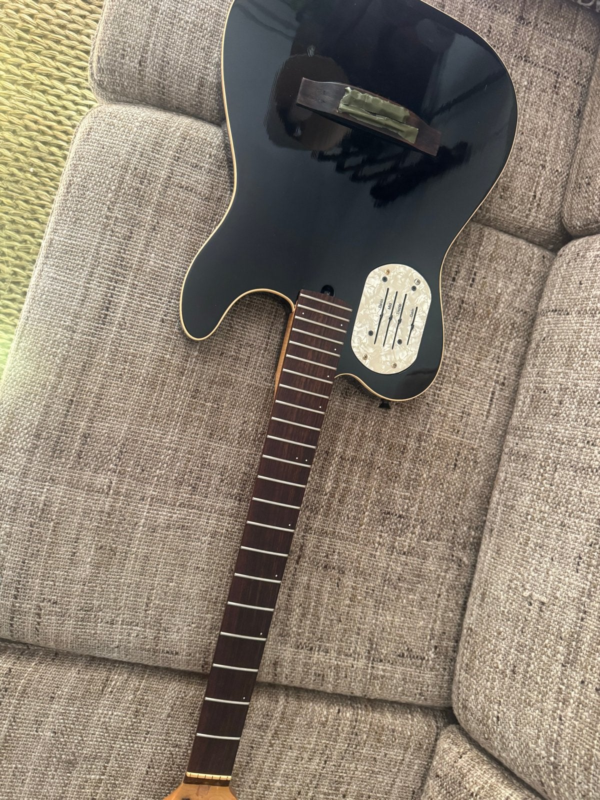 Godin Acousticaster - Heerlijk instrument, Ophalen of Verzenden, Gebruikt, Solid body, Overige merken