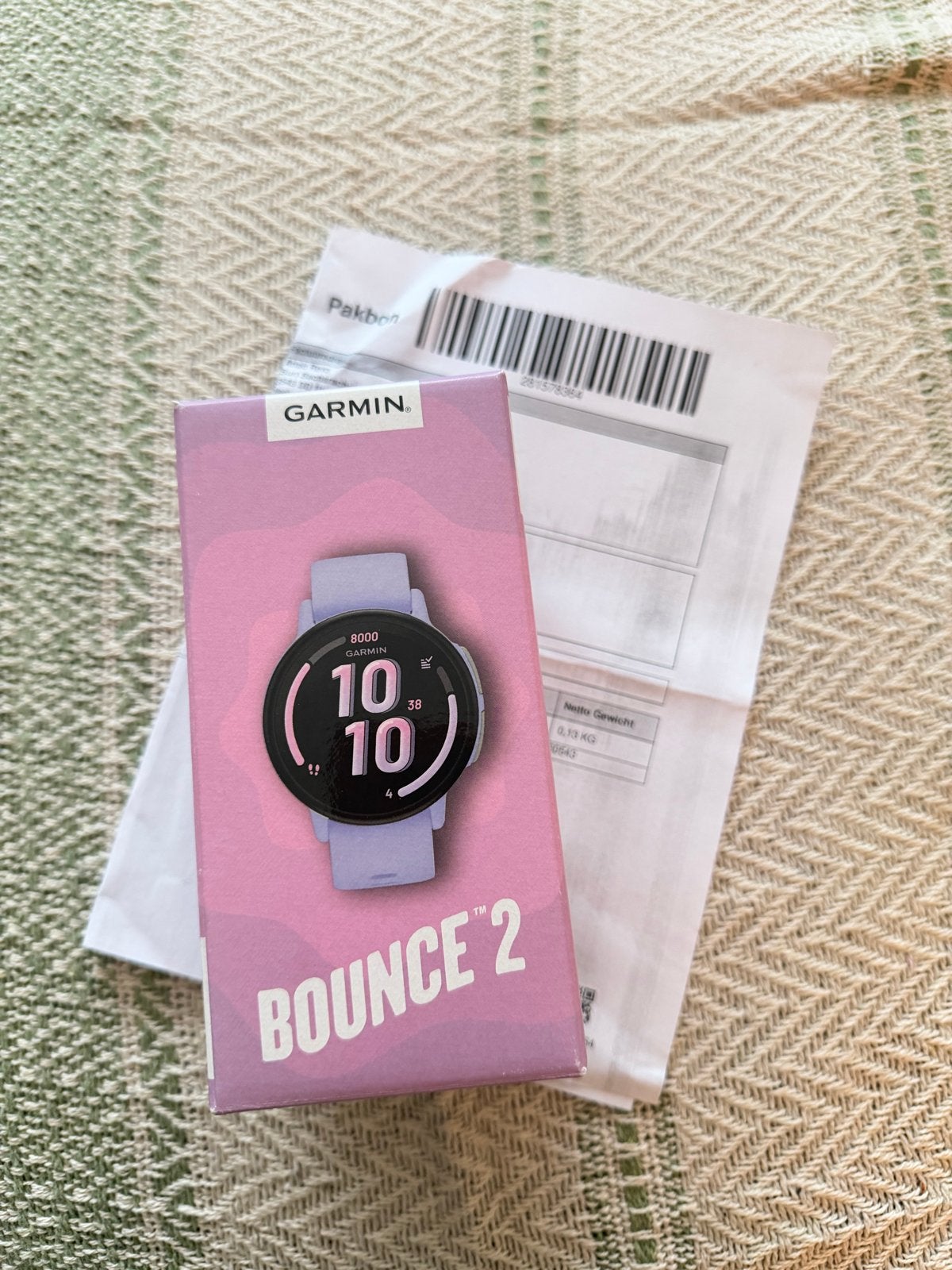 Garmin Bounce 2 Smartwatch - Nieuw in doos, ideaal cadeau, Afstand, Paars, Nieuw, Ophalen of Verzenden