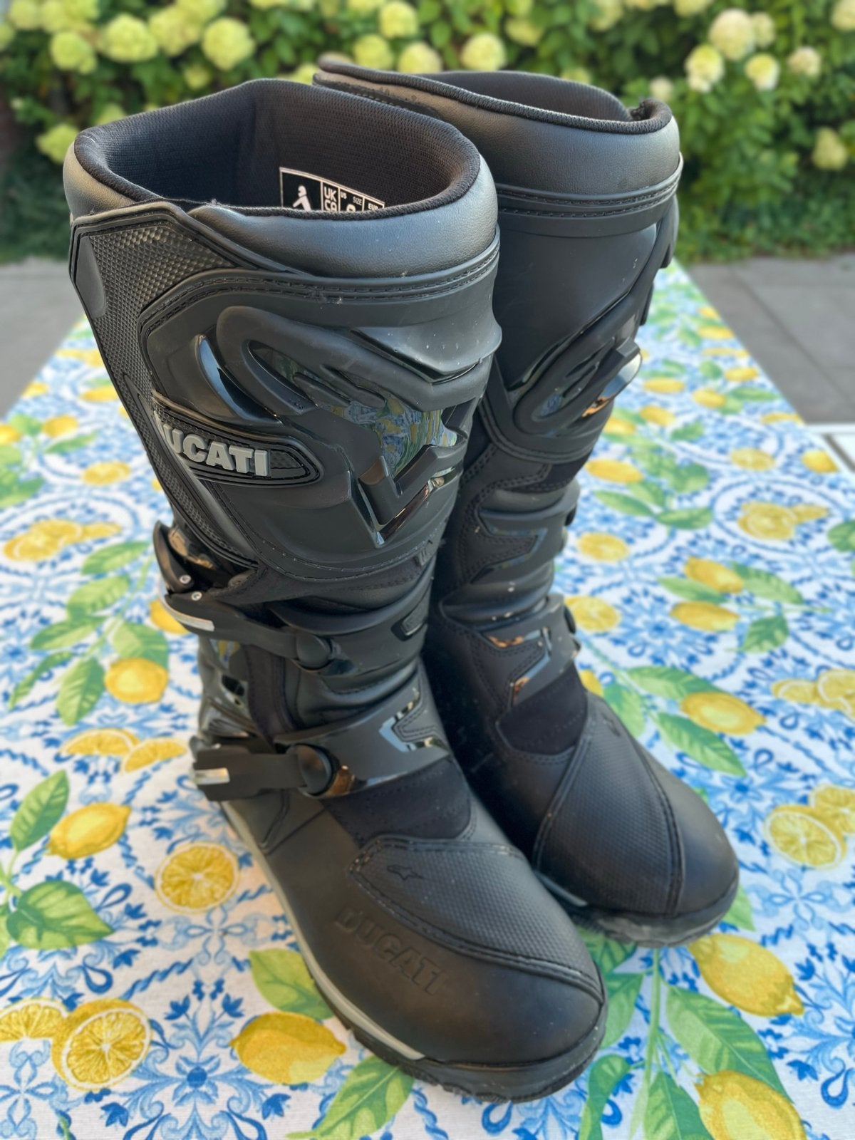 Ducati Atacama C2 Motorlaarzen - Maat 42 Alpinestars, Motoren, Ophalen of Verzenden, Tweedehands, Heren, Laarzen