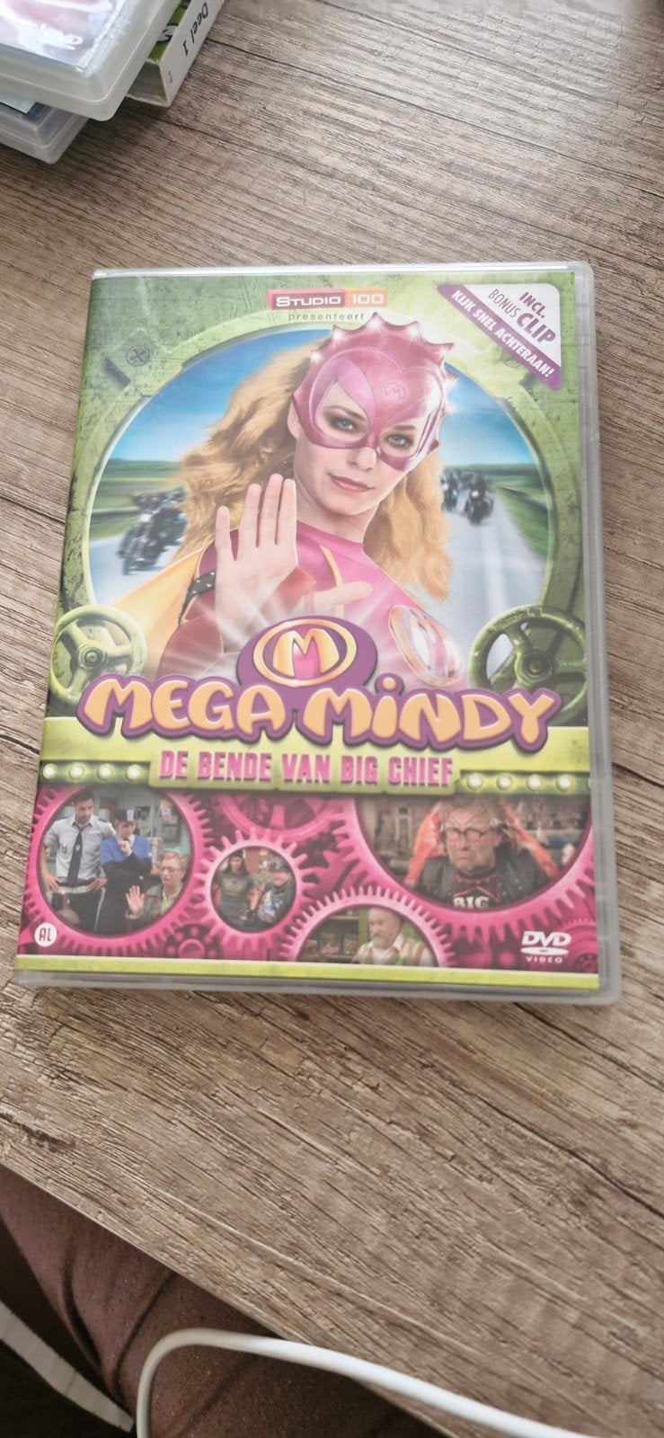 Mega Mindy - De Bende van Big Chief DVD (krasvrij), Verzenden, Alle leeftijden, Nederlands, Zo goed als nieuw