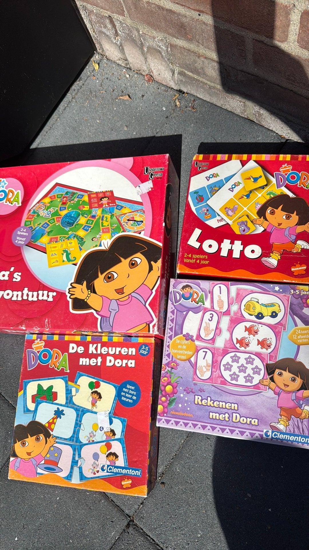 Pakket dora puzzels, Ophalen, Zo goed als nieuw