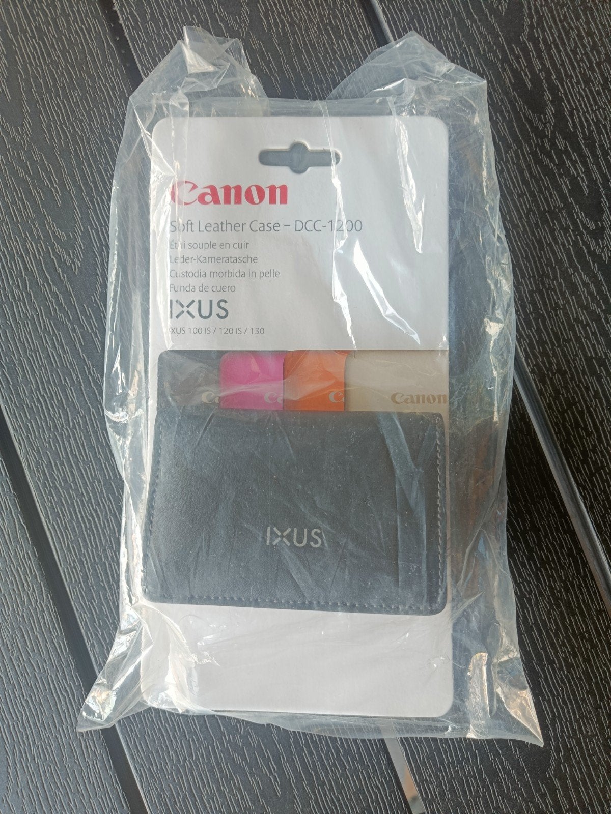 Canon DCC-1200 Zachte Leren Camera Tasje Nieuw, Ophalen of Verzenden, Nieuw, Overige typen, Canon