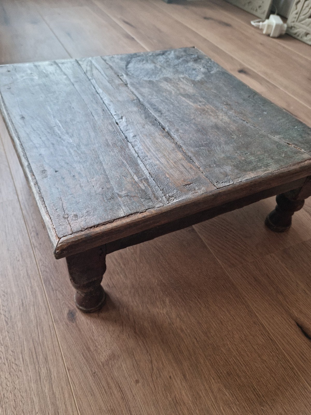 2 Indiase bajot tafeltjes sober Hoffz interieur, Ophalen, Rond, Minder dan 55 cm