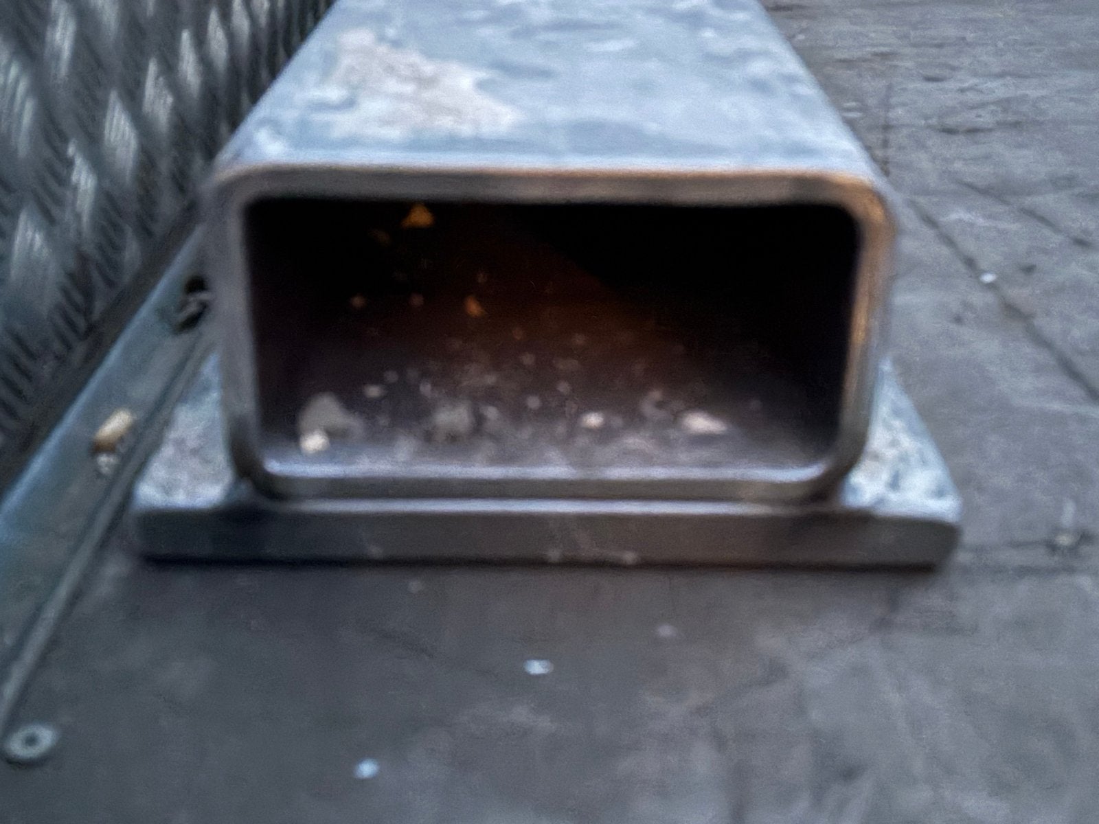 Stalen latei koker 160x100x10 met strip 230x20 - 300 cm, Doe-het-zelf en Verbouw, Metalen, Ophalen of Verzenden, Gebruikt, IJzer