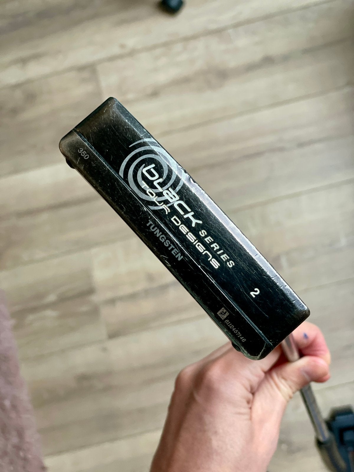 Odyssey black series 2 putter, Ophalen of Verzenden, Zo goed als nieuw, Club
