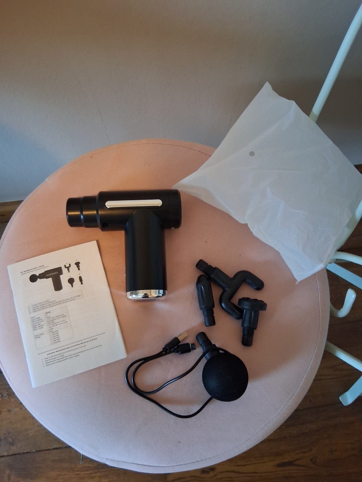 Massage Gun - Nieuwstaat, zonder verpakking, Ophalen of Verzenden, Zo goed als nieuw, Apparaat