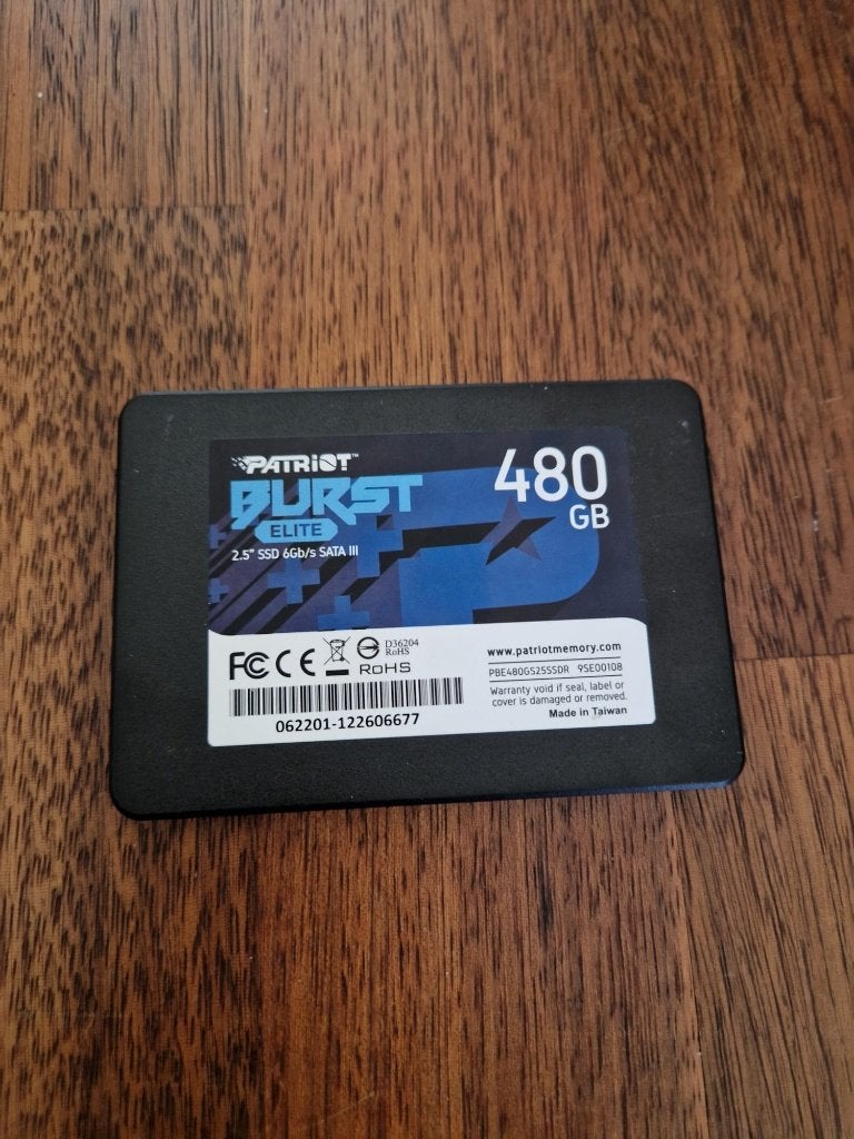 SSD 480GB met Windows 11 installatie, Computers en Software, Intern, Gebruikt, 480GB, Desktop