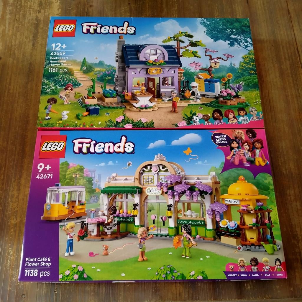 Lego Friends City botanische sets NIEUWE DOZEN, Lego, Nieuw, Ophalen of Verzenden, Compleet