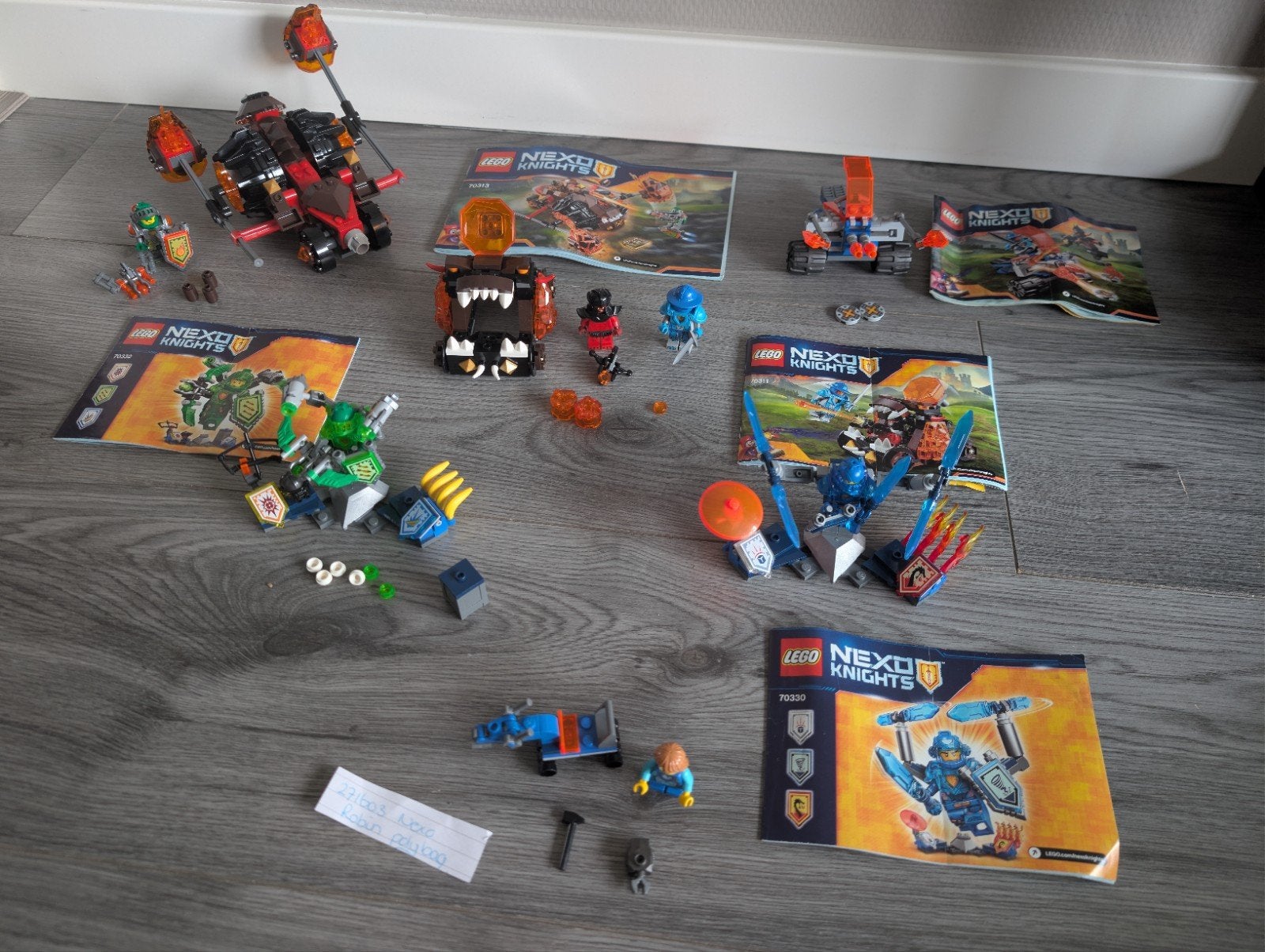 partij lego nexo knights, Ophalen of Verzenden