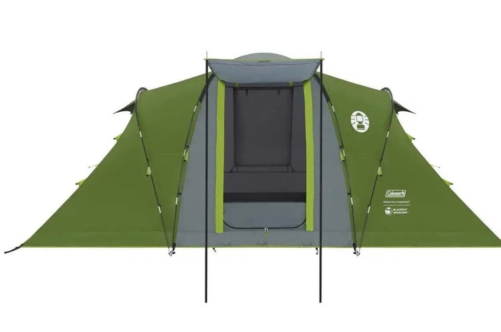 Coleman Bering 4 - Lichtgewicht 4-persoons tent (z.g.a.n.), Caravans en Kamperen, Tenten, Ophalen, Zo goed als nieuw, Tot en met 4