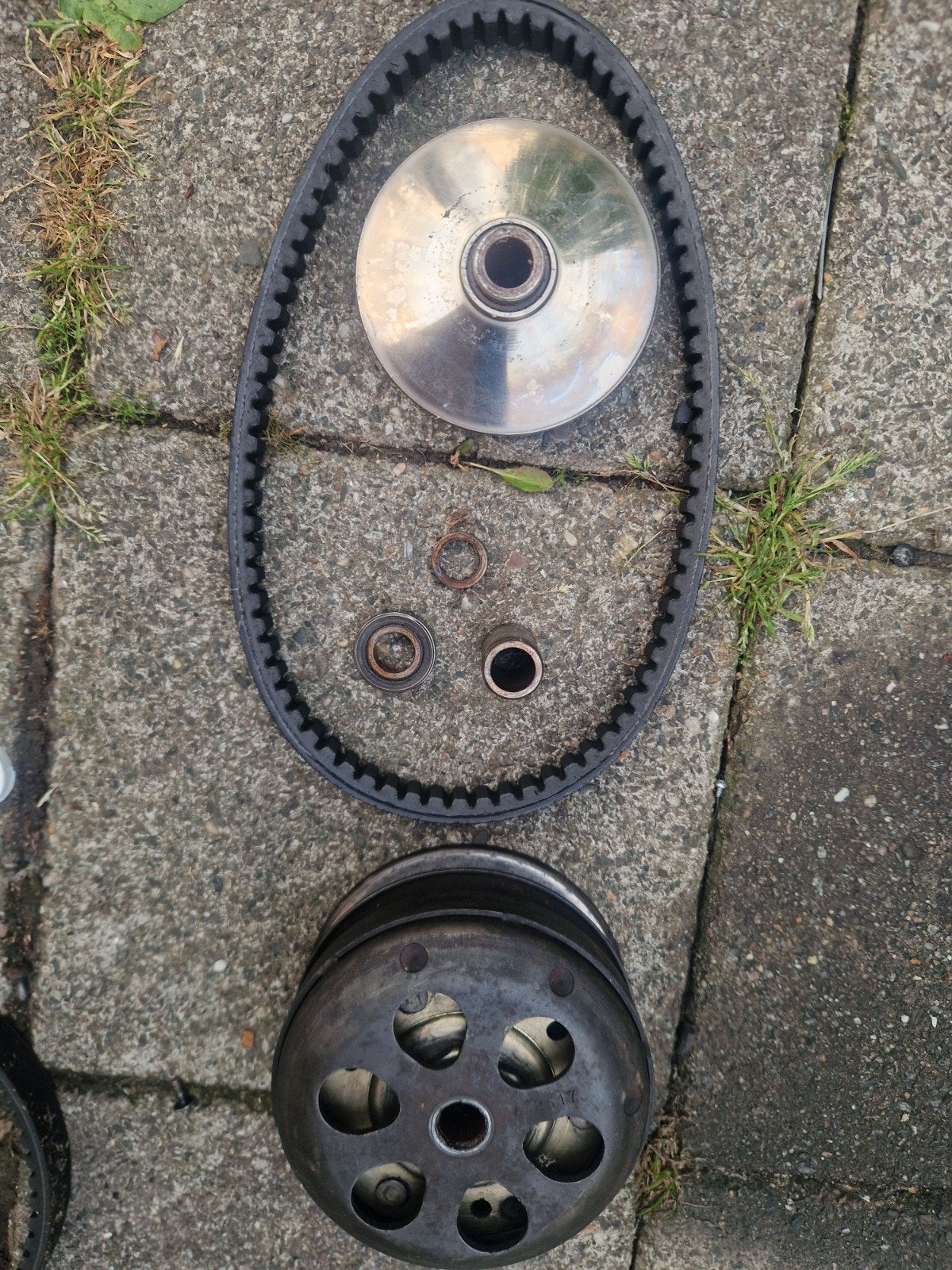 125cc 180cc overbrenging vario, koppeling , huis, Motoren, Ophalen of Verzenden