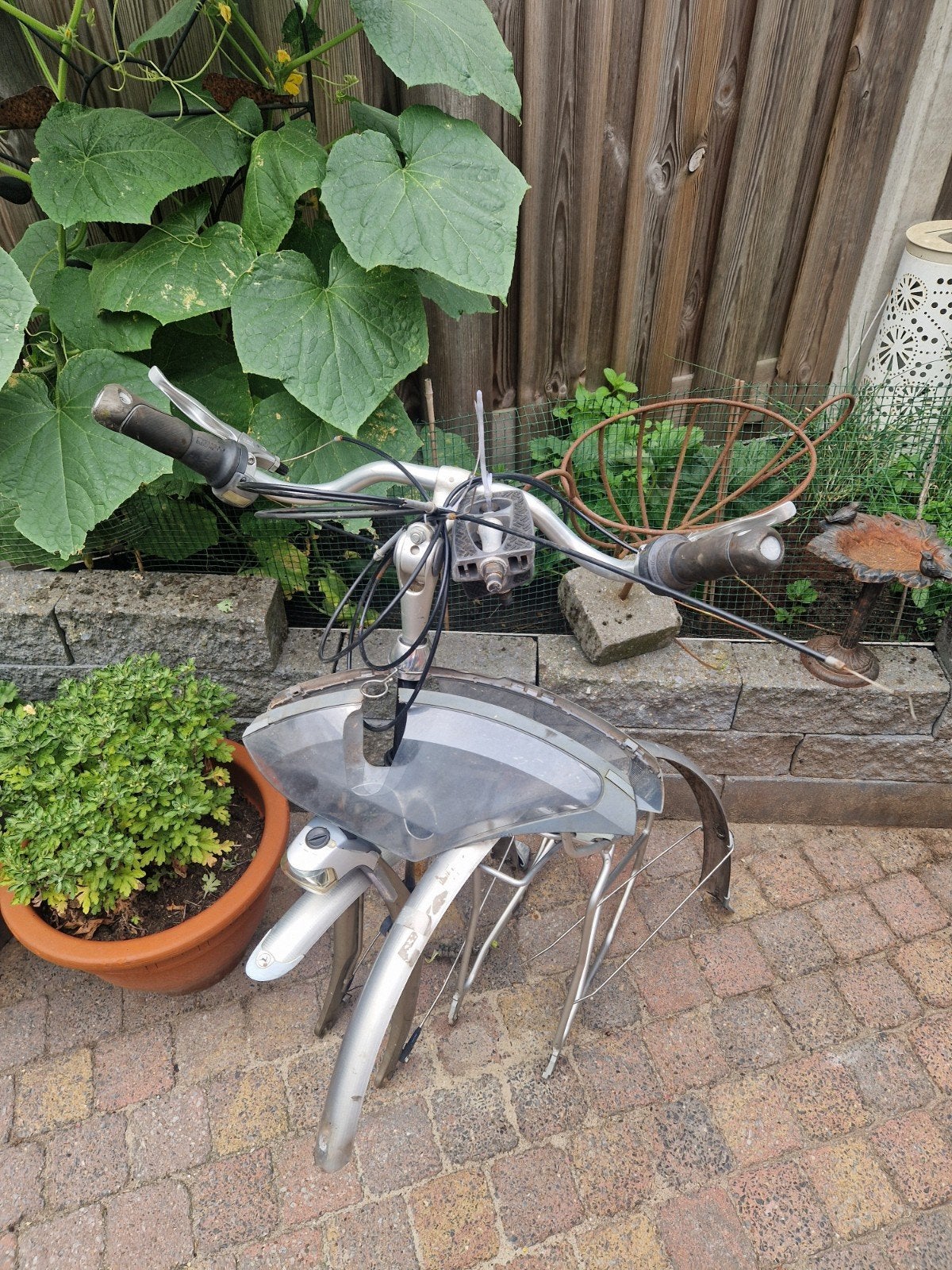 gazelle fiets onderdelen, Ophalen, Gebruikt, Staal, Voorvork