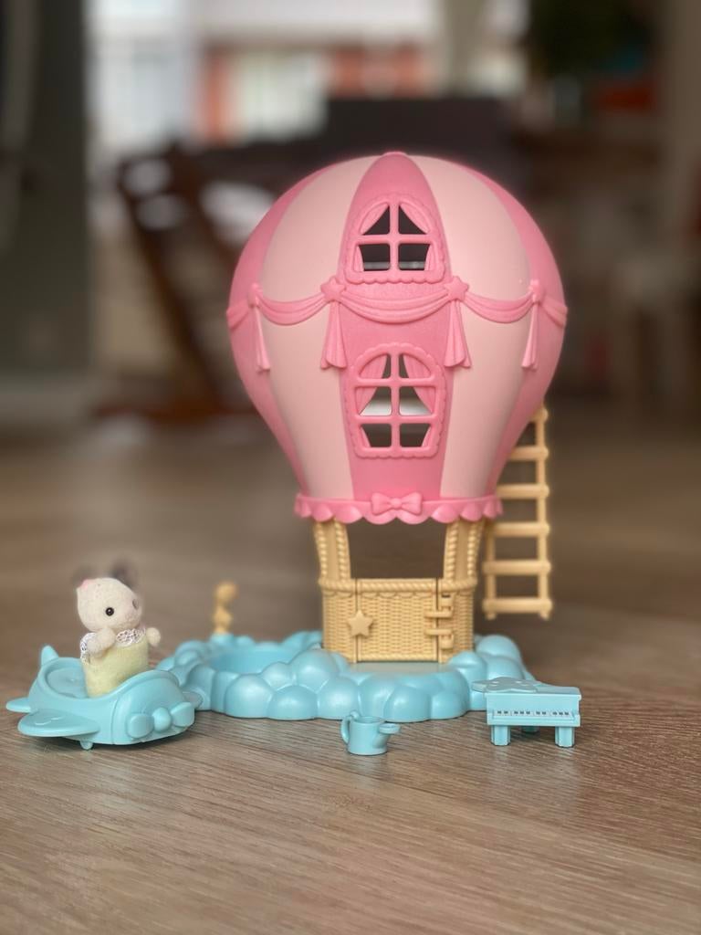 Sylvanian Families 5527 Baby Ballon Speelhuisje Speelset, Ophalen, Zo goed als nieuw, Jongen of Meisje