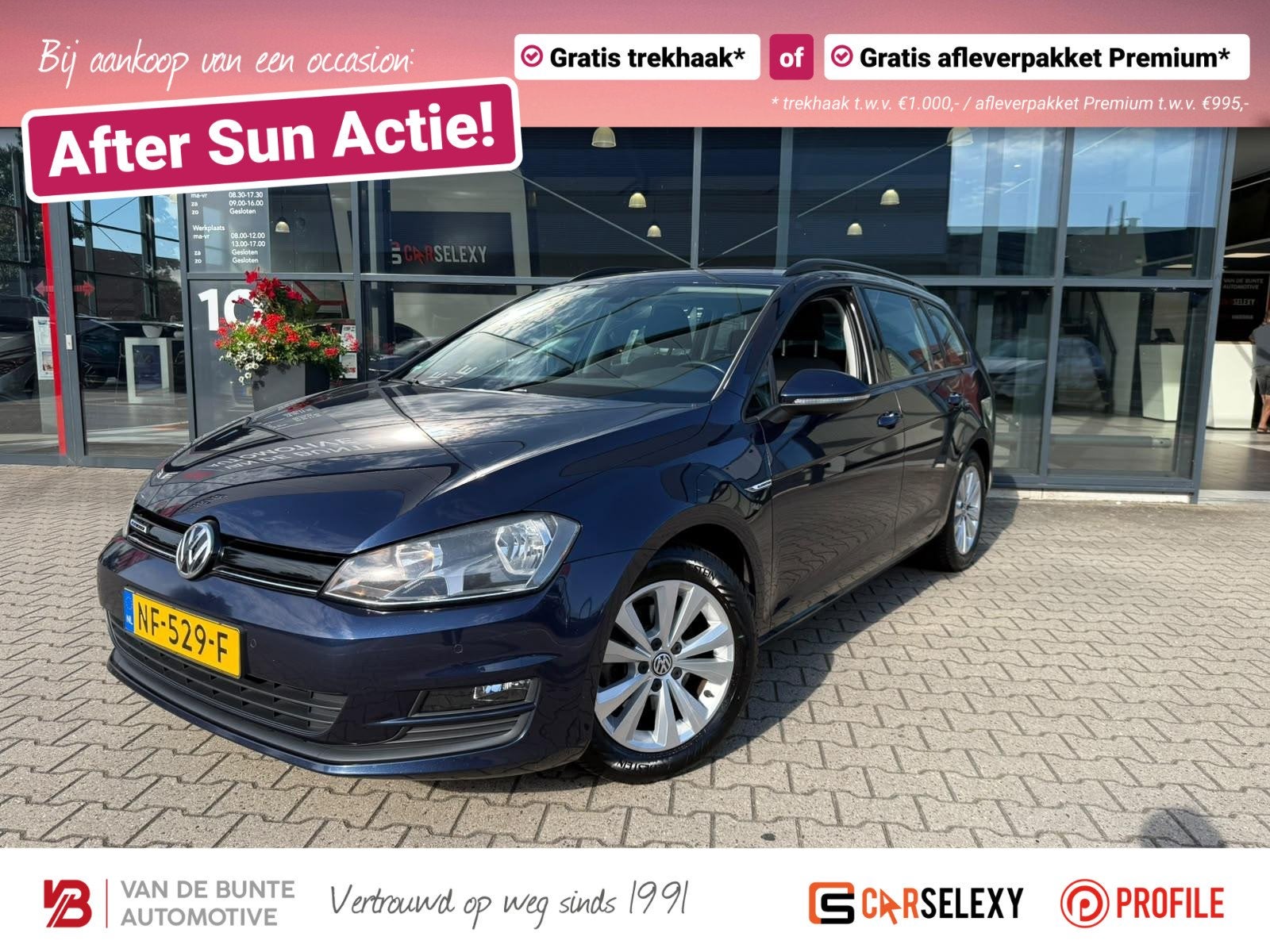 Volkswagen Golf Variant 1.0 TSI Comfortline *Trekhaak & Navi, Auto diversen, Volkswagen AG, Stationwagon, Handgeschakeld, Kundenbetreuung@volkswagen.de