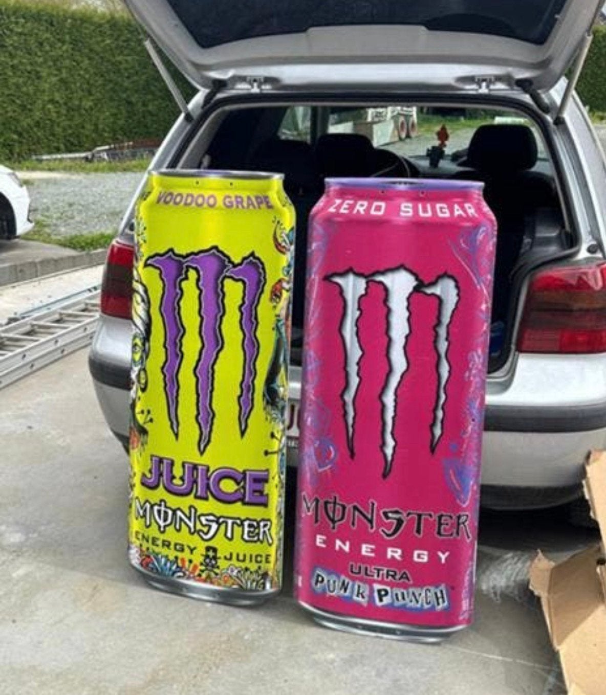 Reclame usa coroplast monster energy, Ophalen, Overige
