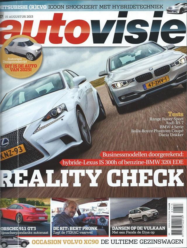 Autovisie 17 2013 : Porsche 911 GT3 - Range Rover Sport, Boeken, Auto's | Folders en Tijdschriften, Gelezen, Algemeen, Ophalen of Verzenden