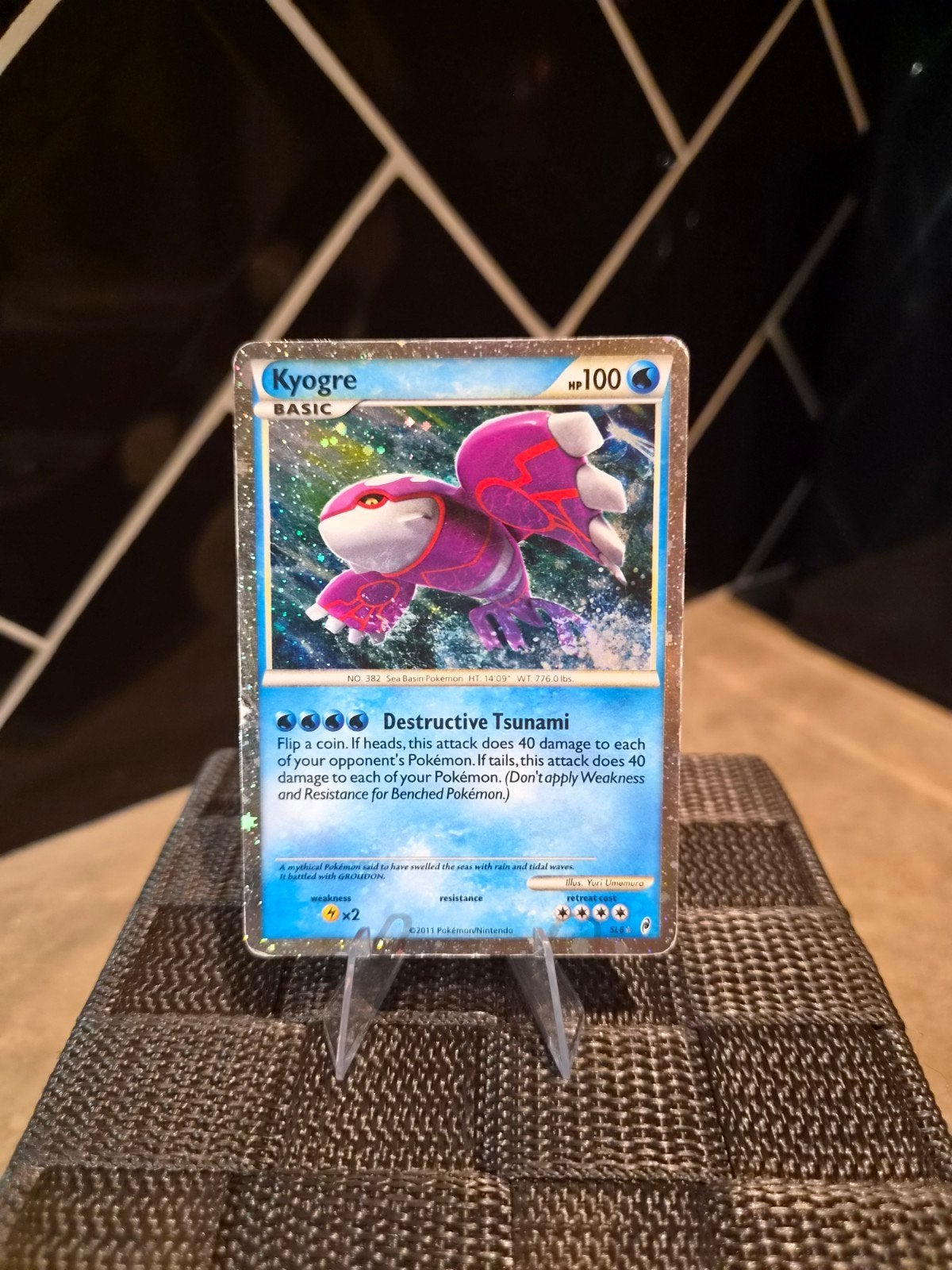 Kyogre (Shiny) SL6 - Call of Legends Pokémon Kaart, Ophalen of Verzenden