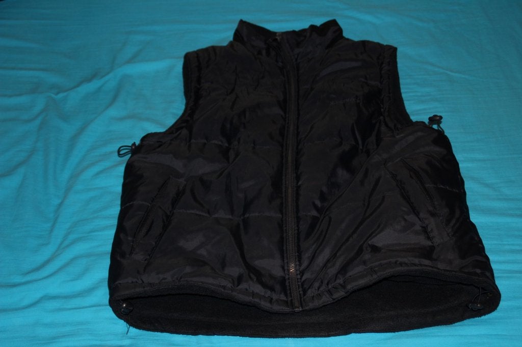 bodywarmer donker blauw, Kleding | Heren, Jassen | Zomer, Ophalen of Verzenden, Gedragen, Maat 52/54 (L), Blauw