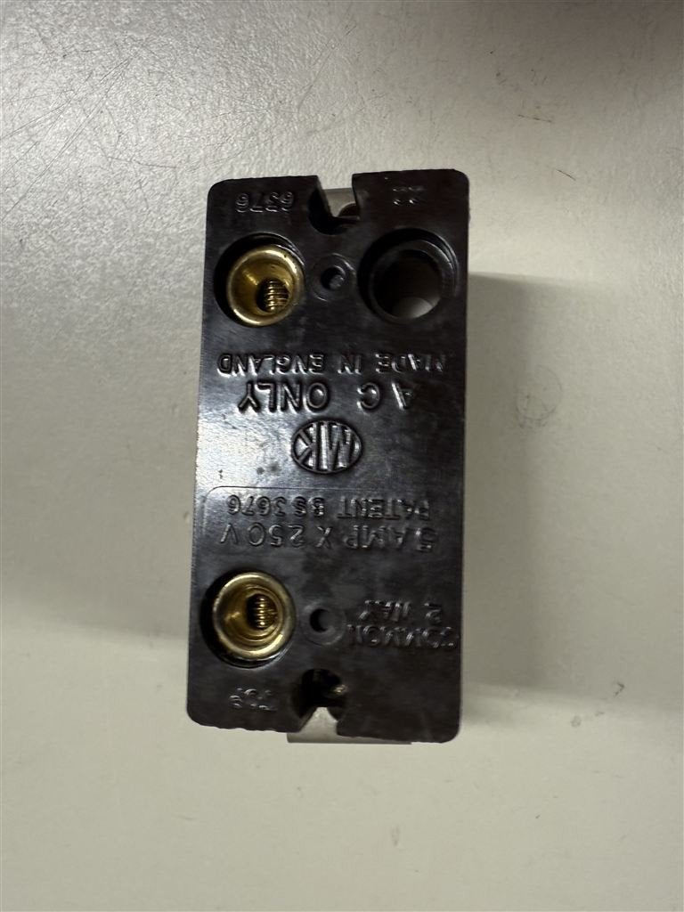 Vintage MK 5 Amp x 250v BS3676 schakelaar - Common 2 way, Ophalen of Verzenden, Zo goed als nieuw