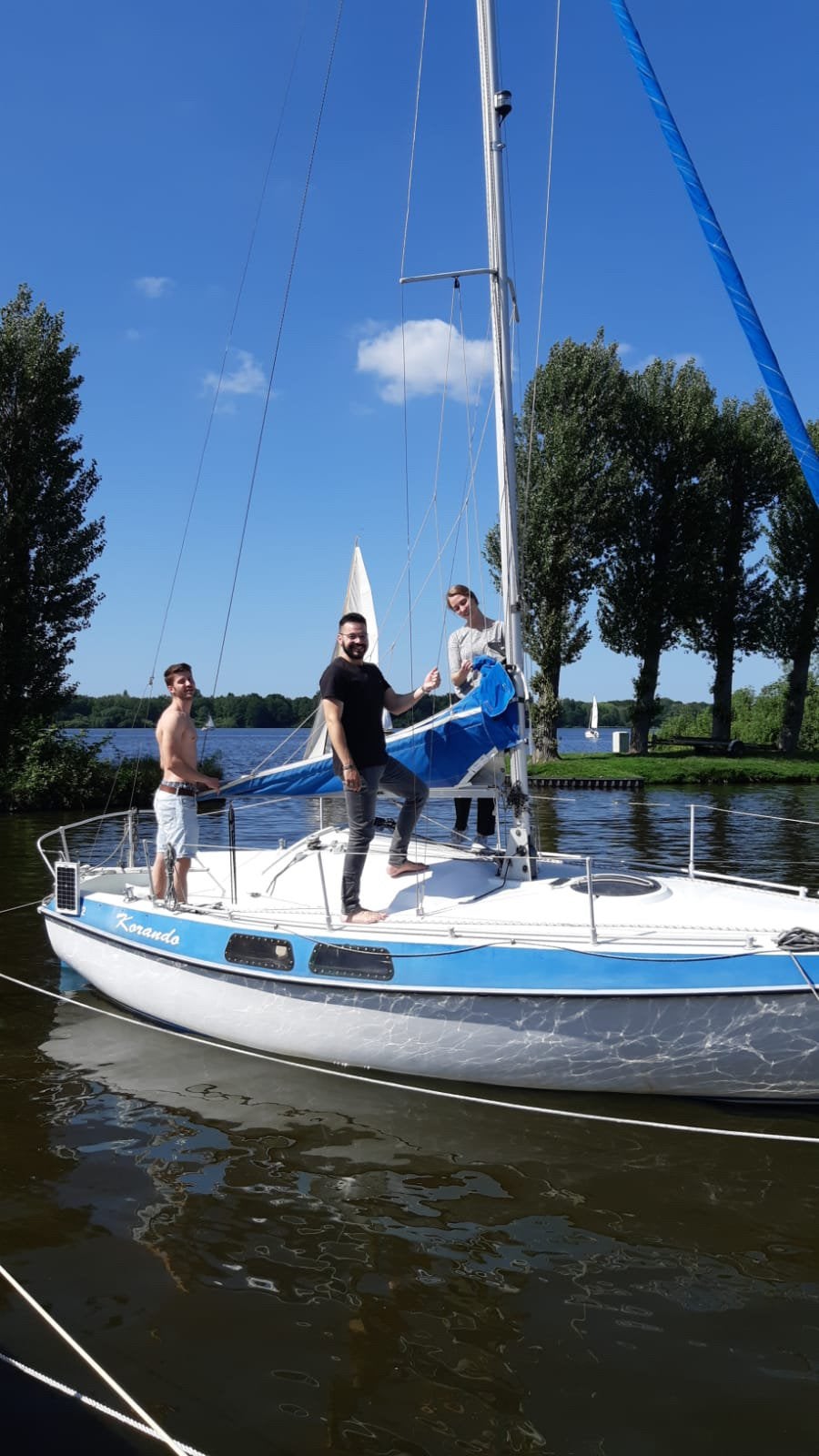 Etap 22 volledig zeilklaar met Duitse trailer, Ophalen, Gebruikt, Polyester, Benzine