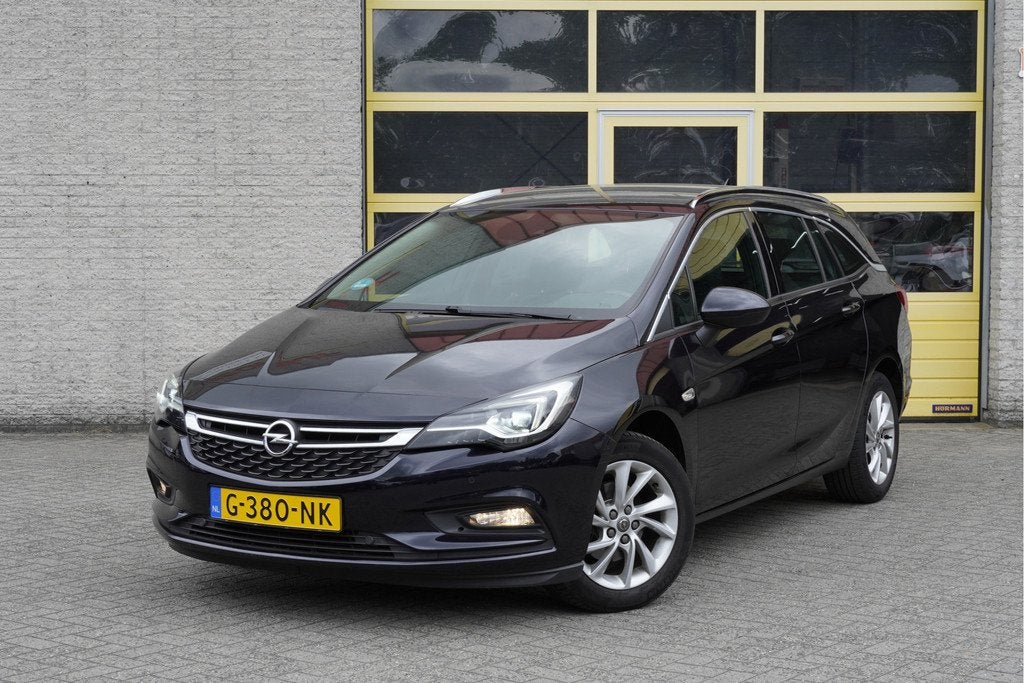Opel Astra Sports Tourer 1.0 Turbo Innovation BJ2019 Lmv 16", Auto's, Opel, Gebruikt, 1178 kg, Blauw, Origineel Nederlands
