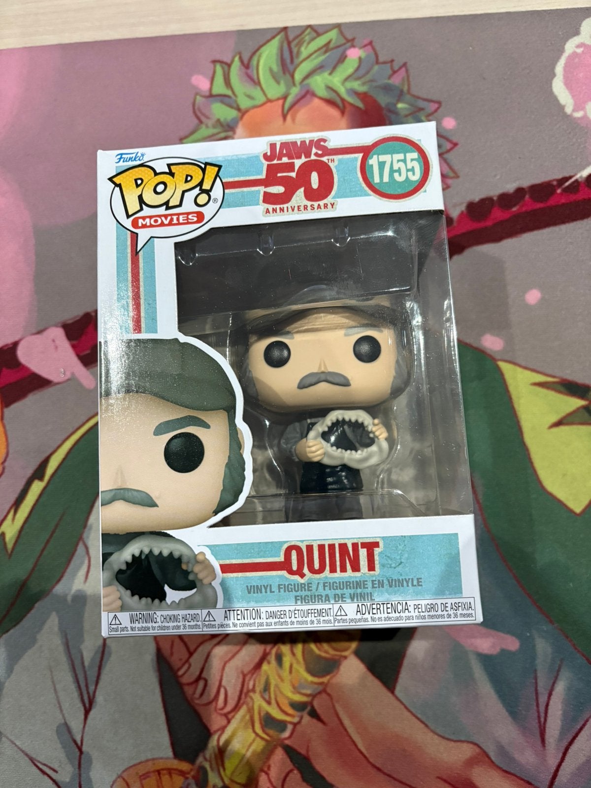 Funko Pop! Jaws 50th Anniversary Quint #1755 – Shark Jaw, Funko Europe, Ophalen of Verzenden, Zo goed als nieuw, 4th floor, 1 Queen Caroline St, London W6 9YN, Verenigd Koninkrijk
