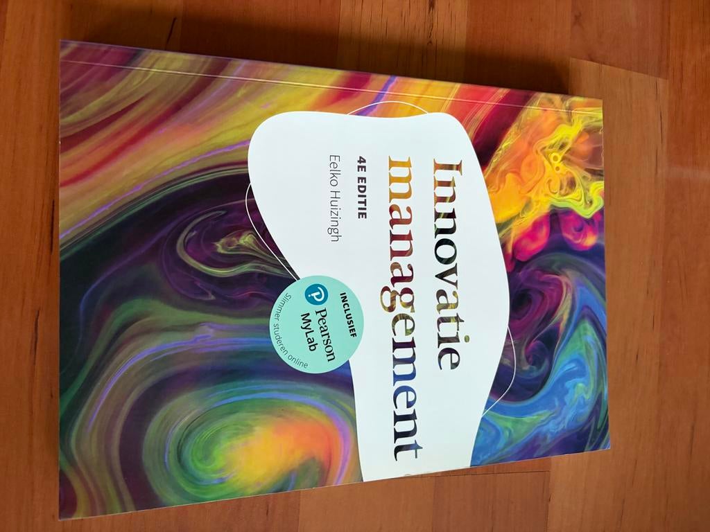 Innovatie management 4e editie, Boeken, Ophalen of Verzenden, Gamma, Gelezen, WO