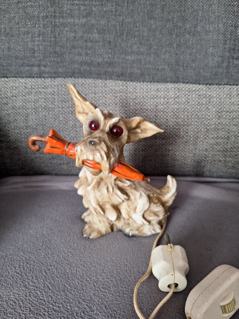 Olie lampje terrier, Ophalen of Verzenden, Gebruikt, Dier