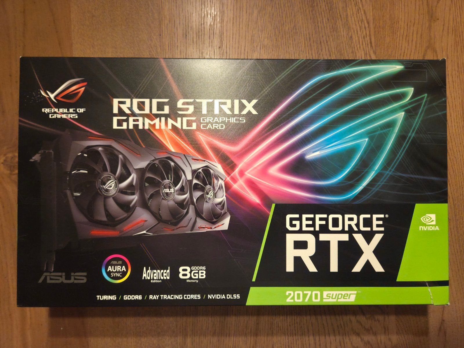 RTX 2070 super 8GB ASUS ROG, Computers en Software, Ophalen, PCI-Express 3, GDDR6, Zo goed als nieuw
