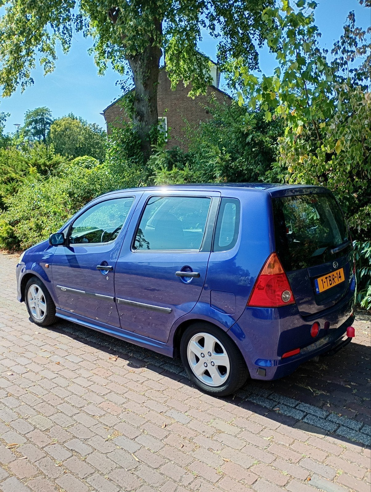 Daihatsu YRV 2003 Blauw , LPG G3 , APK 06-2027 180000 Km, 31 €/maand, Blauw, Stationwagon, 1000 kg