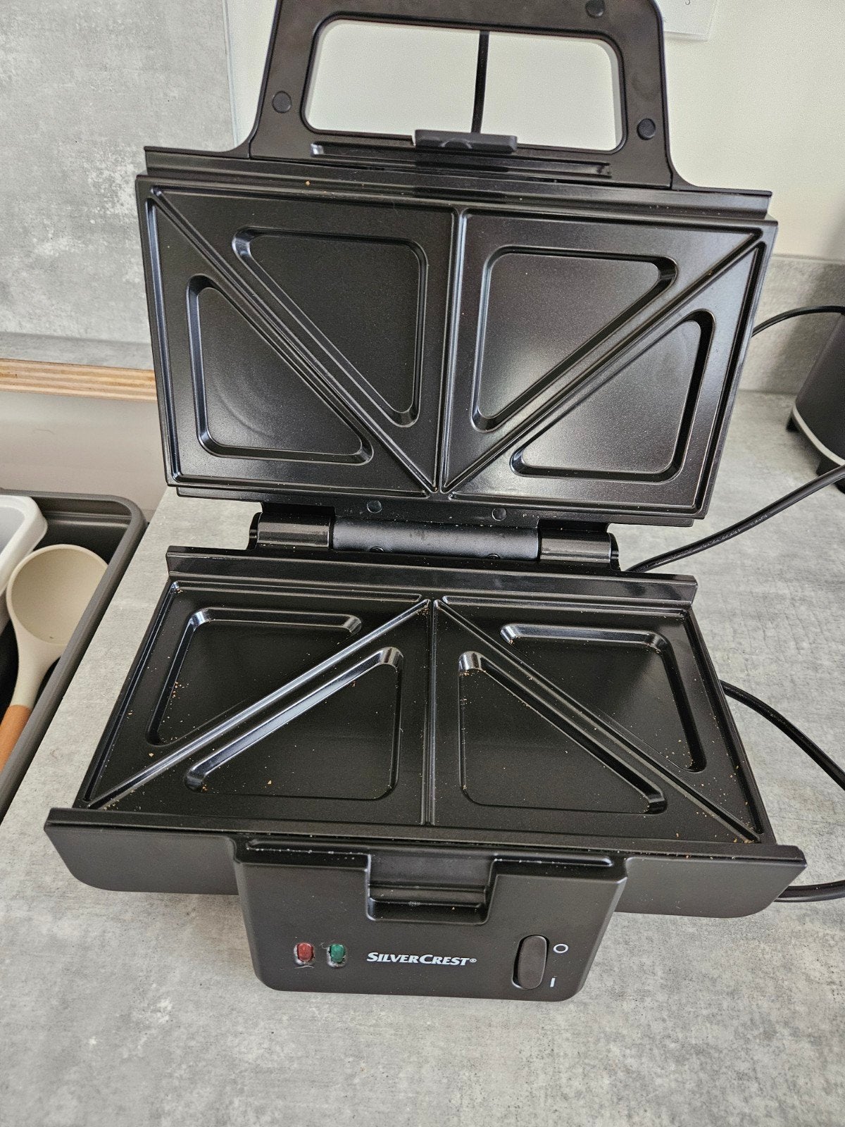 SilverCrest Tosti-apparaat - Slechts 2x gebruikt, Ophalen, Zo goed als nieuw