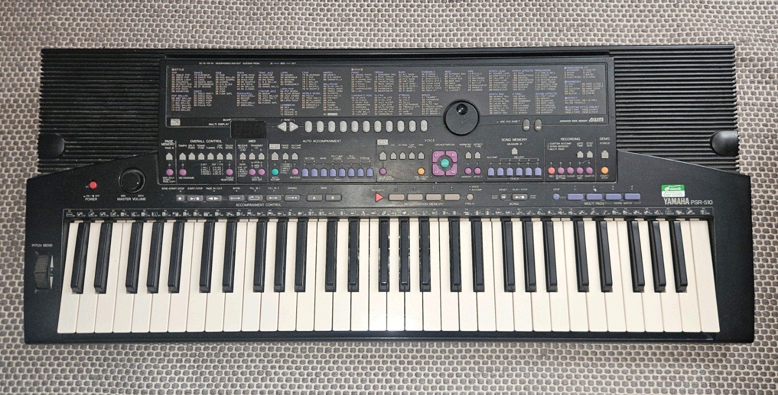 Yamaha psr 510 Keyboard, Muziek en Instrumenten, Ophalen of Verzenden