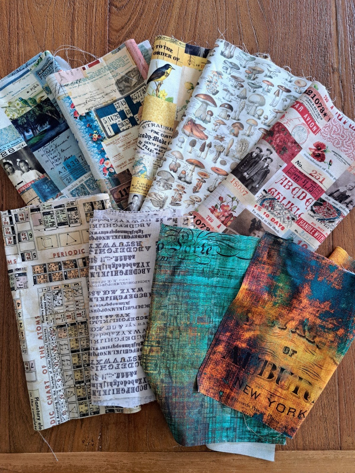 TIM HOLTZ LAPJES STOF STOFJES BEKLEDEN PLANNER JUNK JOURNAL, Ophalen of Verzenden, Nieuw, Versiering of Embellishment