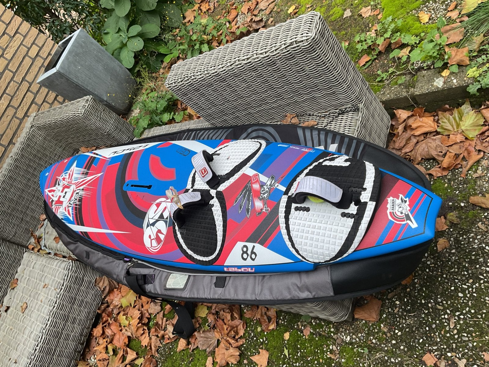 Tabou 3S 86 ltr. En veel andere spullen, Ophalen of Verzenden, Gebruikt, Minder dan 250 cm, Plank