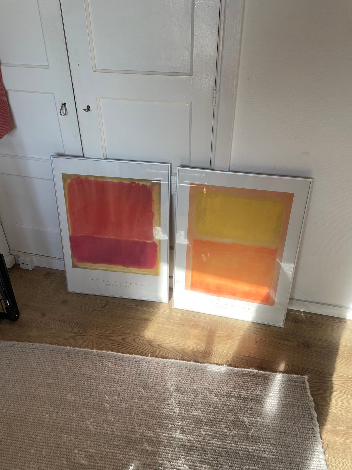 Set van 2 Mark Rothko ingelijste posters, Antiek en Kunst, Ophalen