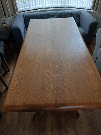 tafel, Ophalen, Gebruikt, Jaren 60, Eikenhout