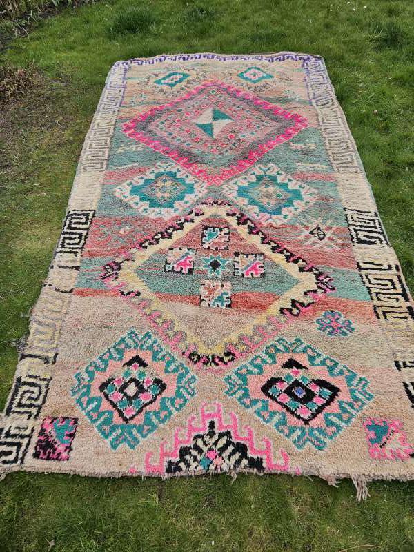 marokkaans vloerkleed ``WOONWINKEL RUSTIEK``, Ophalen of Verzenden, Overige kleuren, Rechthoekig, 200 cm of meer