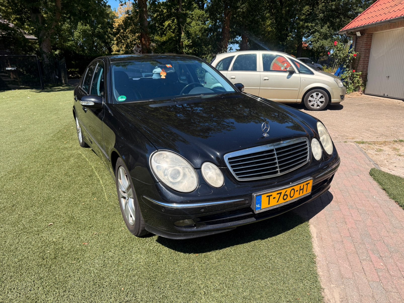 Mercedes-Benz Mercedes 2006 Zwart LPG E350, Automaat, Achterwielaandrijving, 1644 kg, Zwart