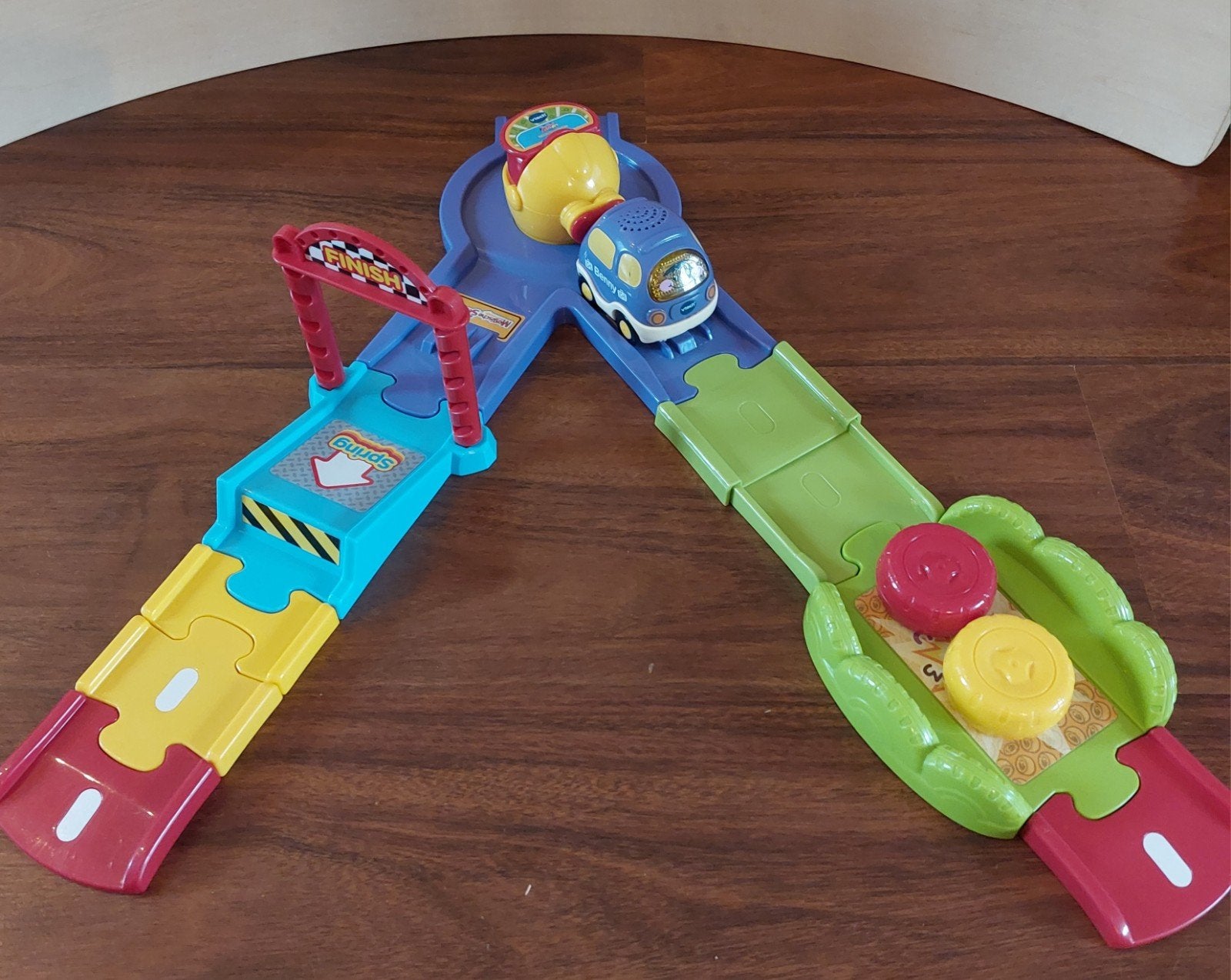 VTech Toet Toet Auto's Lanceerbaan Deluxe, Ophalen, Zo goed als nieuw