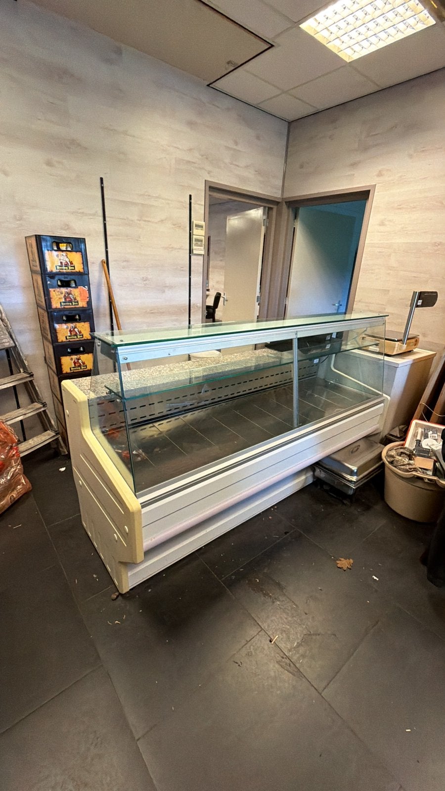 Kaasvitrine koelvitrine verkoop winkel bar, Witgoed en Apparatuur, Thuistaps, Ophalen, Zo goed als nieuw, Overige merken