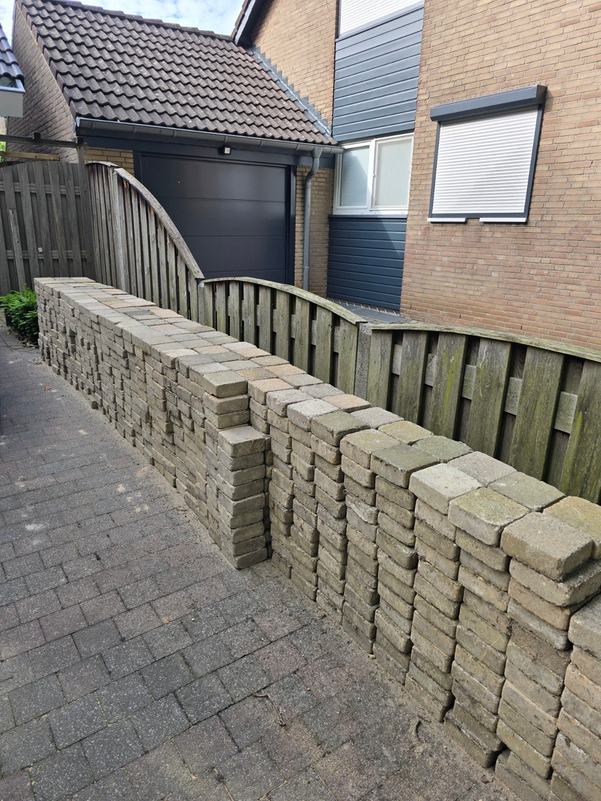 GRATIS cobblestones voor bestrating, Tuin en Terras, Tegels en Klinkers, Gebruikt, Klinkers, Ophalen of Verzenden, 10 m² of meer