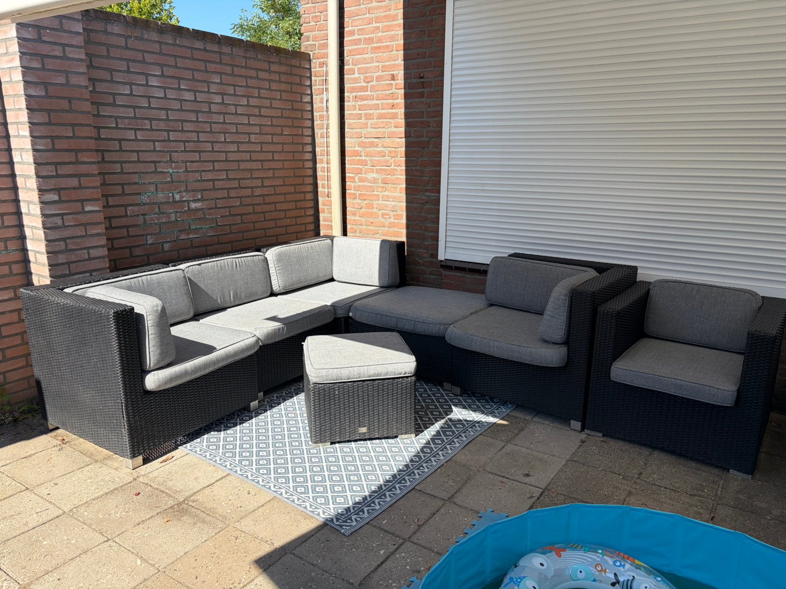 Royal seasons lounge set, Tuin en Terras, Tuinsets en Loungesets, Ophalen, 6 zitplaatsen, Zo goed als nieuw, Loungeset