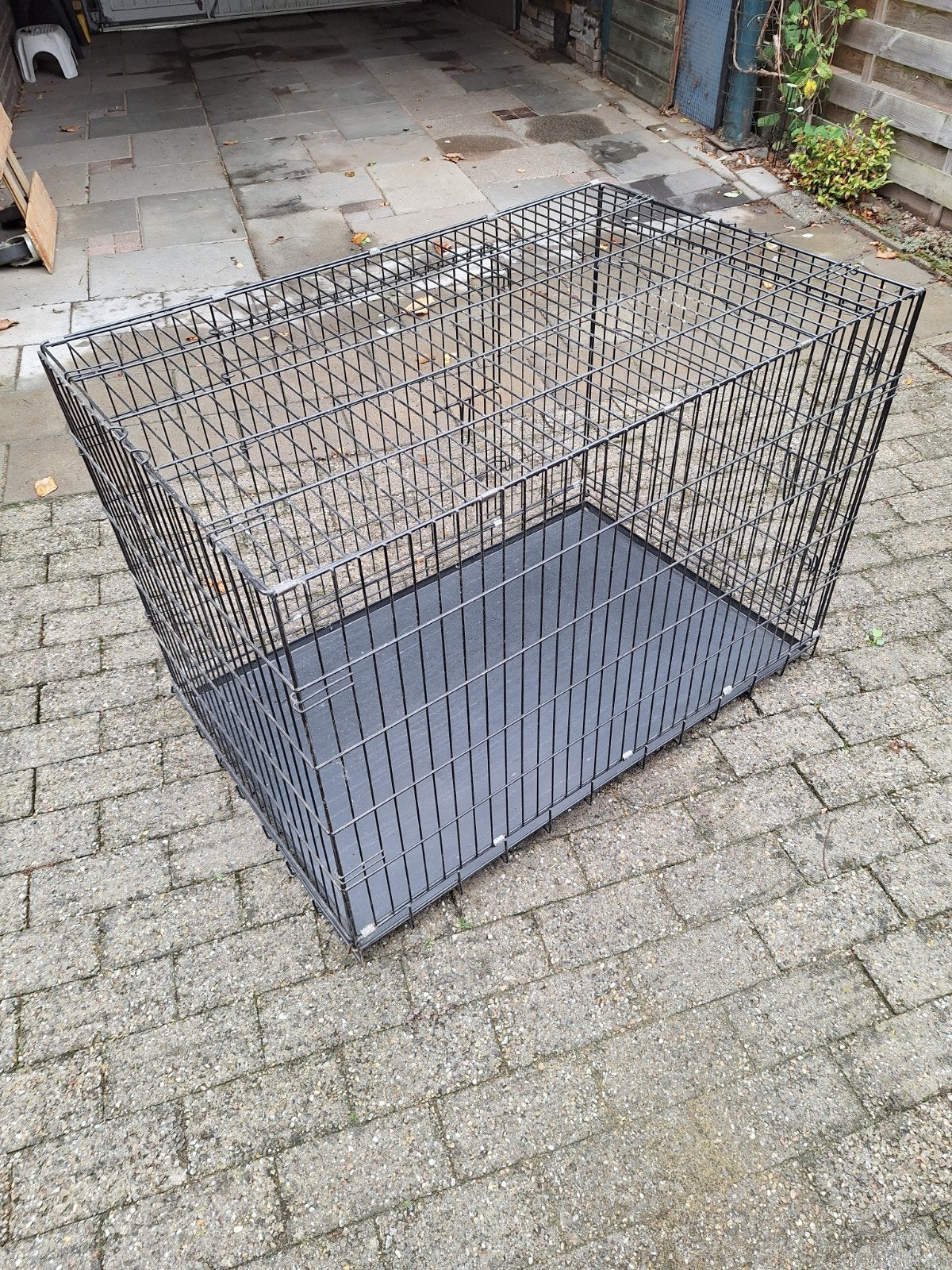 honden bench, Dieren en Toebehoren, Hondenhokken, Ophalen, Hondenkennel, Gebruikt, 65 tot 100 cm