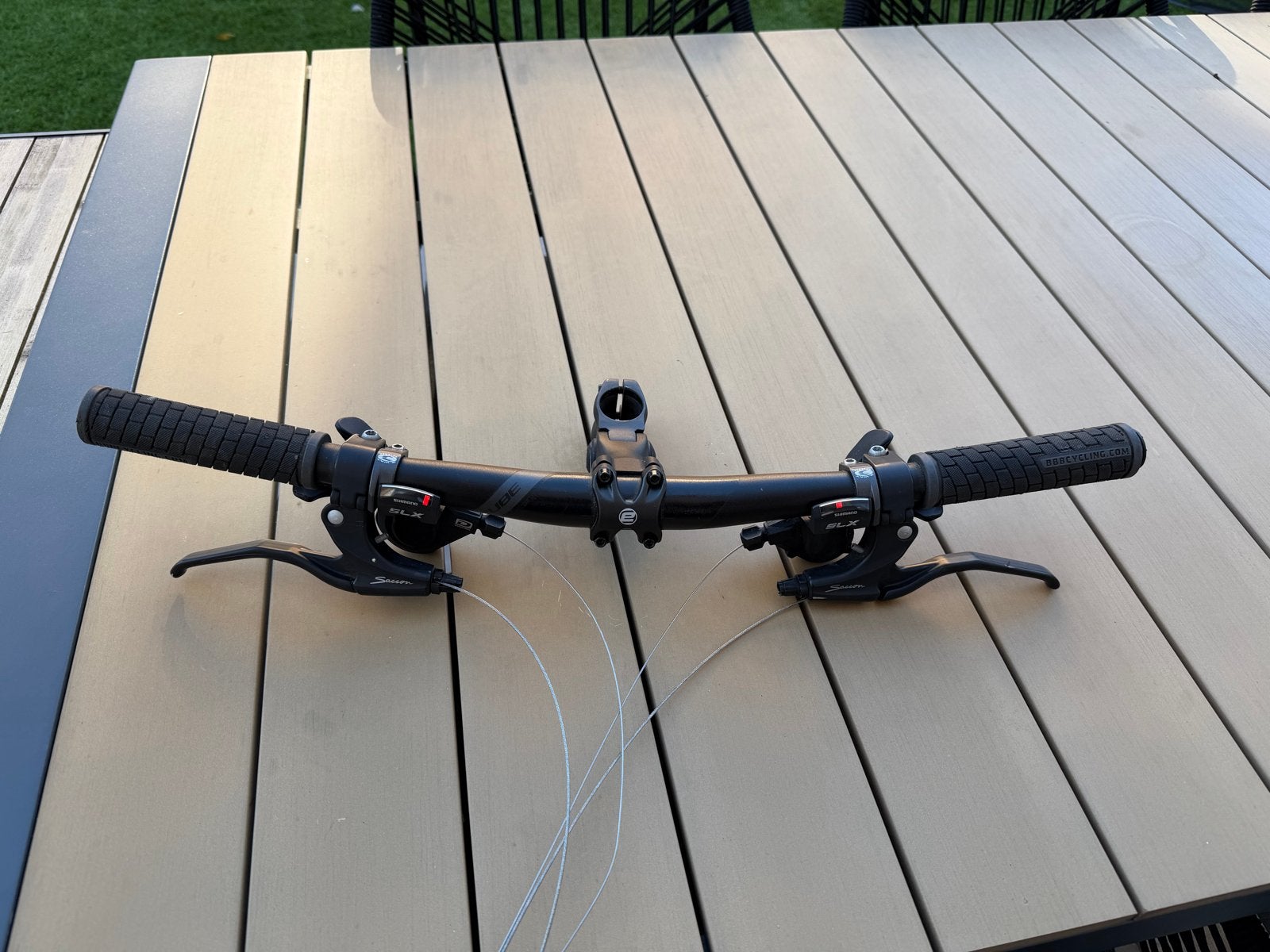 Cube MTB stuur Shimano SLX 3x10 shifters, Fietsen en Brommers, Fietsonderdelen, Ophalen of Verzenden, Zo goed als nieuw, Mountainbike