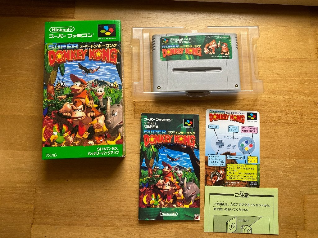 Donkey kong country super famicom, 1 speler, Ophalen of Verzenden, Zo goed als nieuw, Vanaf 3 jaar