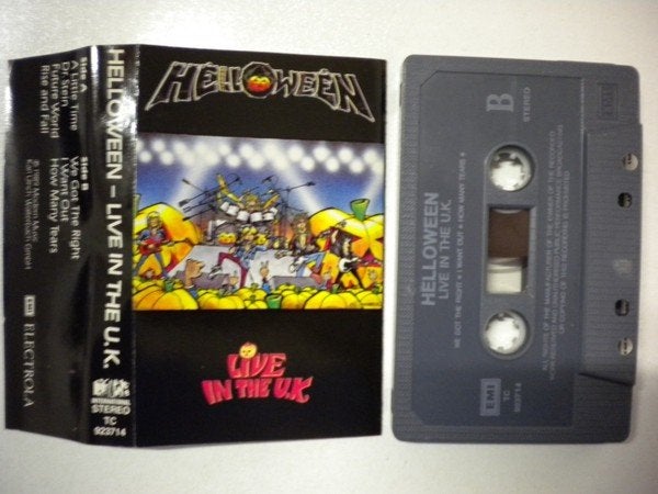 Helloween - Live in the U.K. Cassettebandje Nieuw, 1 bandje, Ophalen of Verzenden, Origineel, Nieuw in verpakking