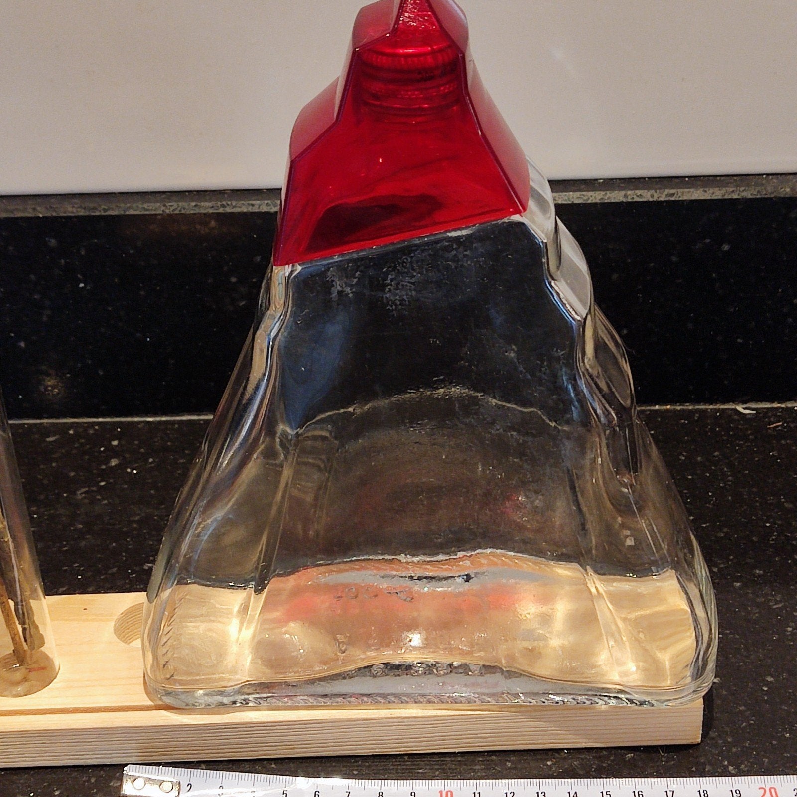Evian 2005 Limited Edition Glazen Fles - Uniek Design, Ophalen of Verzenden